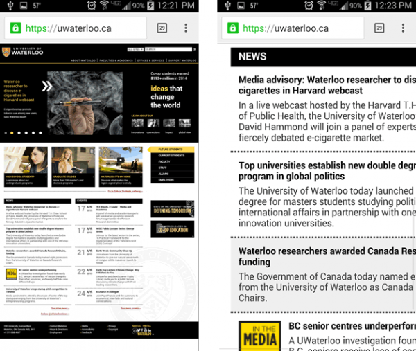 Mobile Example