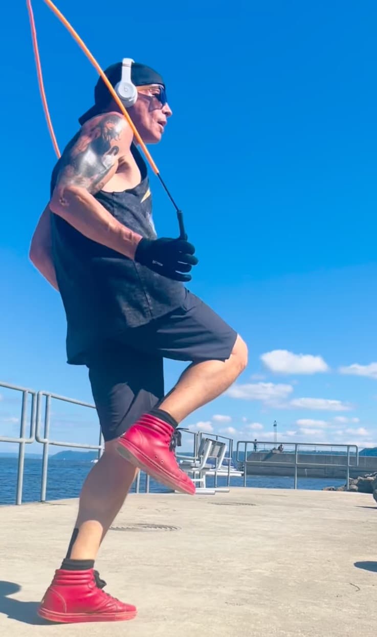 Dizzy Skips at Lake City Marina fishing platform
